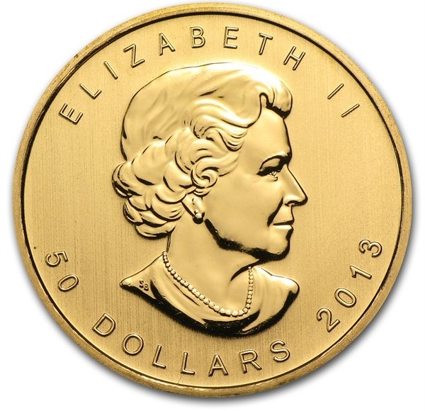jak inwestować w srebro - Maple leaf - złota moneta bulionowa