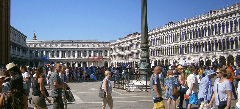 Wenecja - plac przed bazyliką świętego Marka