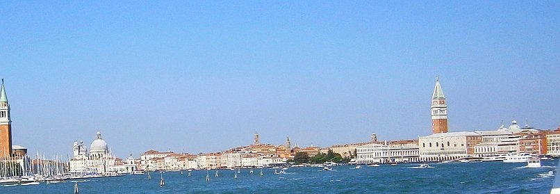 Wenecja - widok z Adriatyku